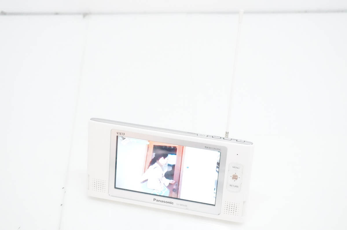 Panasonic 防水ポータブルテレビ　VIERAビエラSV-ME650 中古 Panasonicパナソニック ポータブルワンセグテレビ 5V型 VIERA