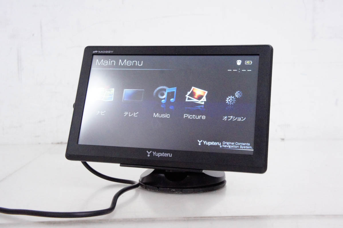 未使用 Yupiteru YPB743 カーナビ 7インチ 中古 Yupiteruユピテル 7V型 ポータブルナビゲーション MOGGY