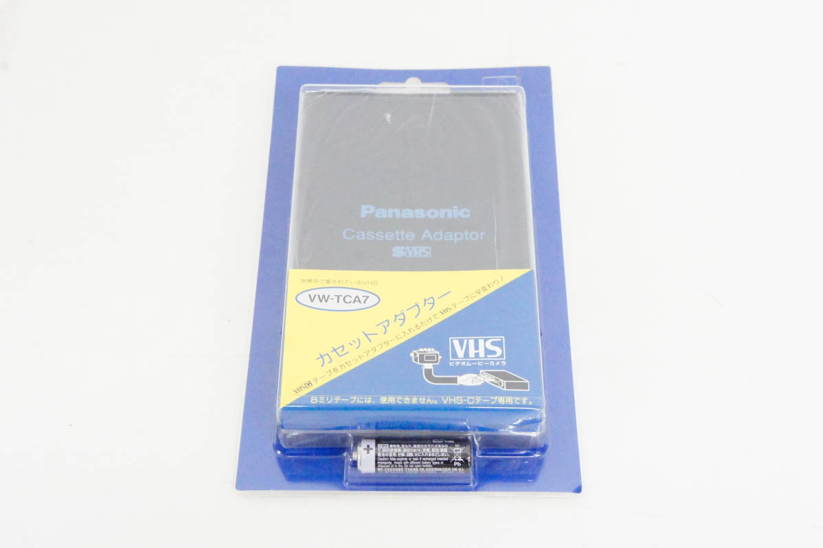 未使用 Panasonicパナソニック VHSカセットアダプター VW-TCA7｜snet-shop｜02