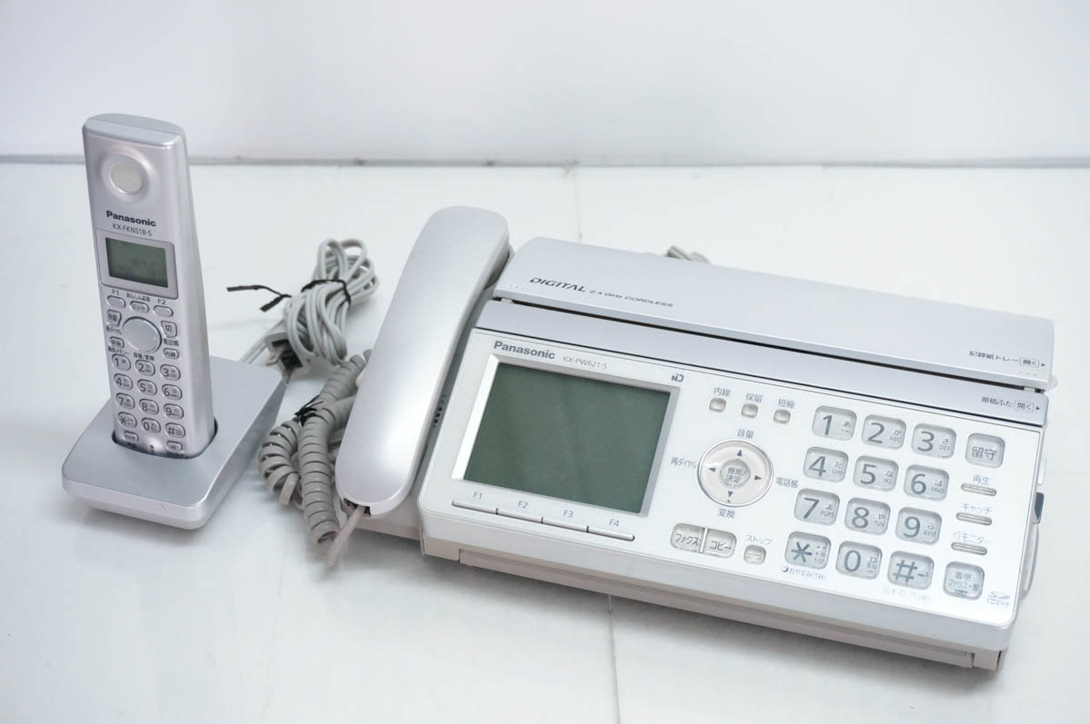 中古 Panasonicパナソニック 普通紙ファックス おたっくす KX-PW621DL