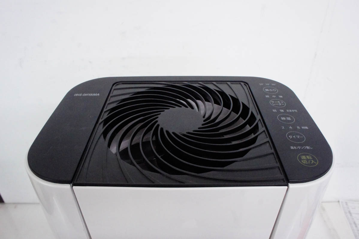 【中古】アイリスオーヤマ サーキュレーター付き除湿機 KIJDC-L50-W 中古 アイリスオーヤマ サーキュレーター付き除湿機 5L KIJDC