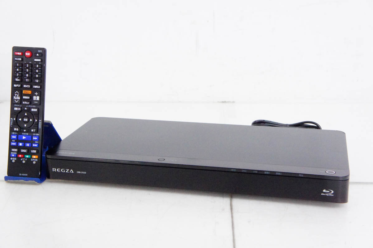 東芝　ブルーレイHDDレコーダー　DBR-Z420　中古品 中古 東芝TOSHIBA ブルーレイレコーダー DBR-Z420 Wチューナー レグザ