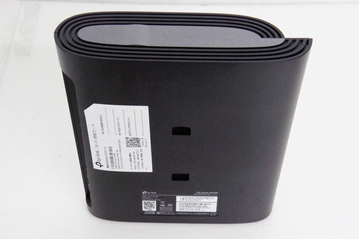 中古 TP-Link Wi-Fi6（11ax）対応 Wi-Fiルーター Archer AX5400 メッシュWiFi EasyMesh