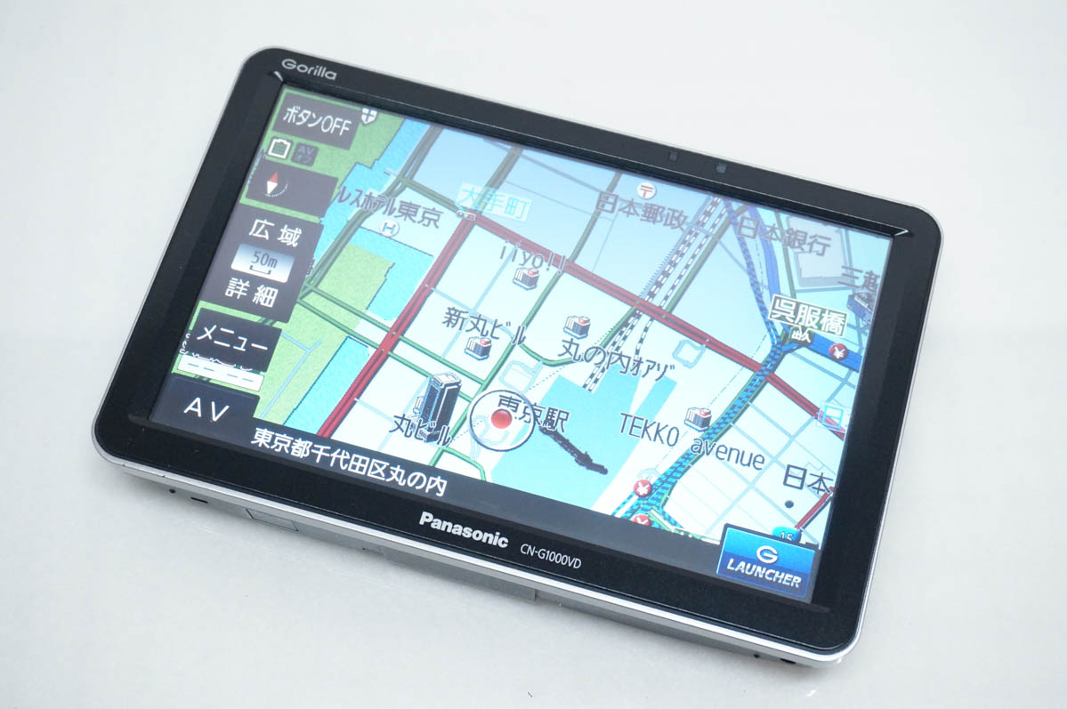 パナソニック ポータブルカーナビ ゴリラ CN-G1000VD 7インチ VICS