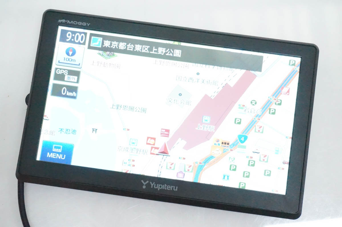 【中古品】Yupiteru(ユピテル) ポータブルTVナビ YPB747 中古 Yupiteruユピテル 7V型 ワンセグ搭載 ポータブルカーナビ YPB747