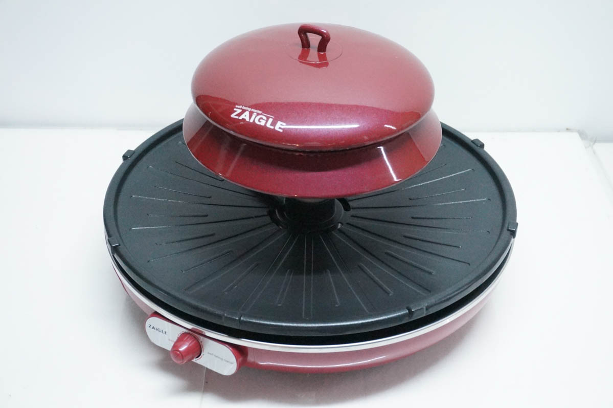 中古 ZAIGLEザイグル グリル 赤外線サークルロースター JAPAN-ZAIGLE