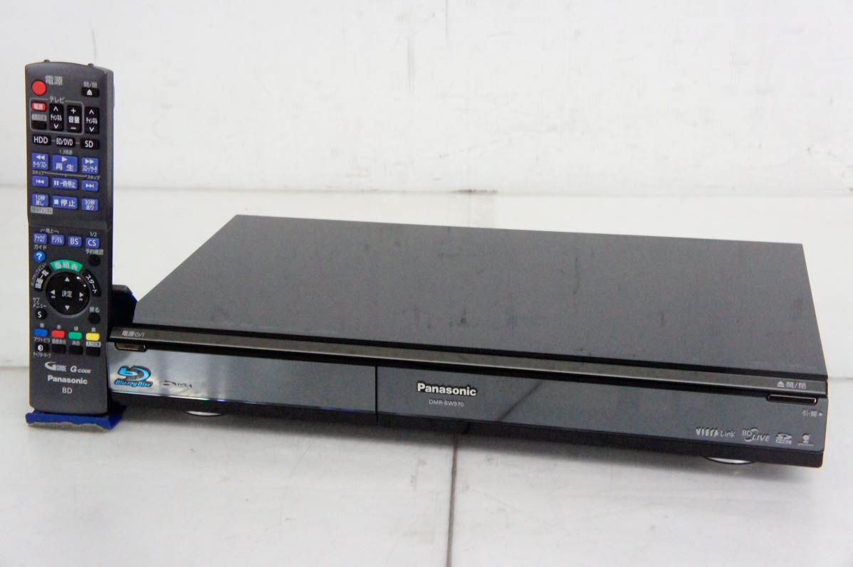 中古 Panasonicパナソニック HDD搭載ハイビジョンブルーレイディスク