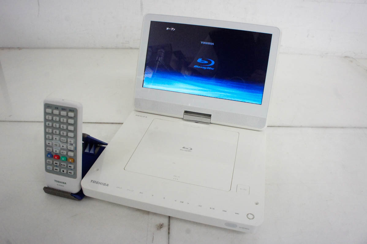 中古 TOSHIBA東芝 REGZA ポータブルブルーレイディスクプレーヤー SD-BP900S