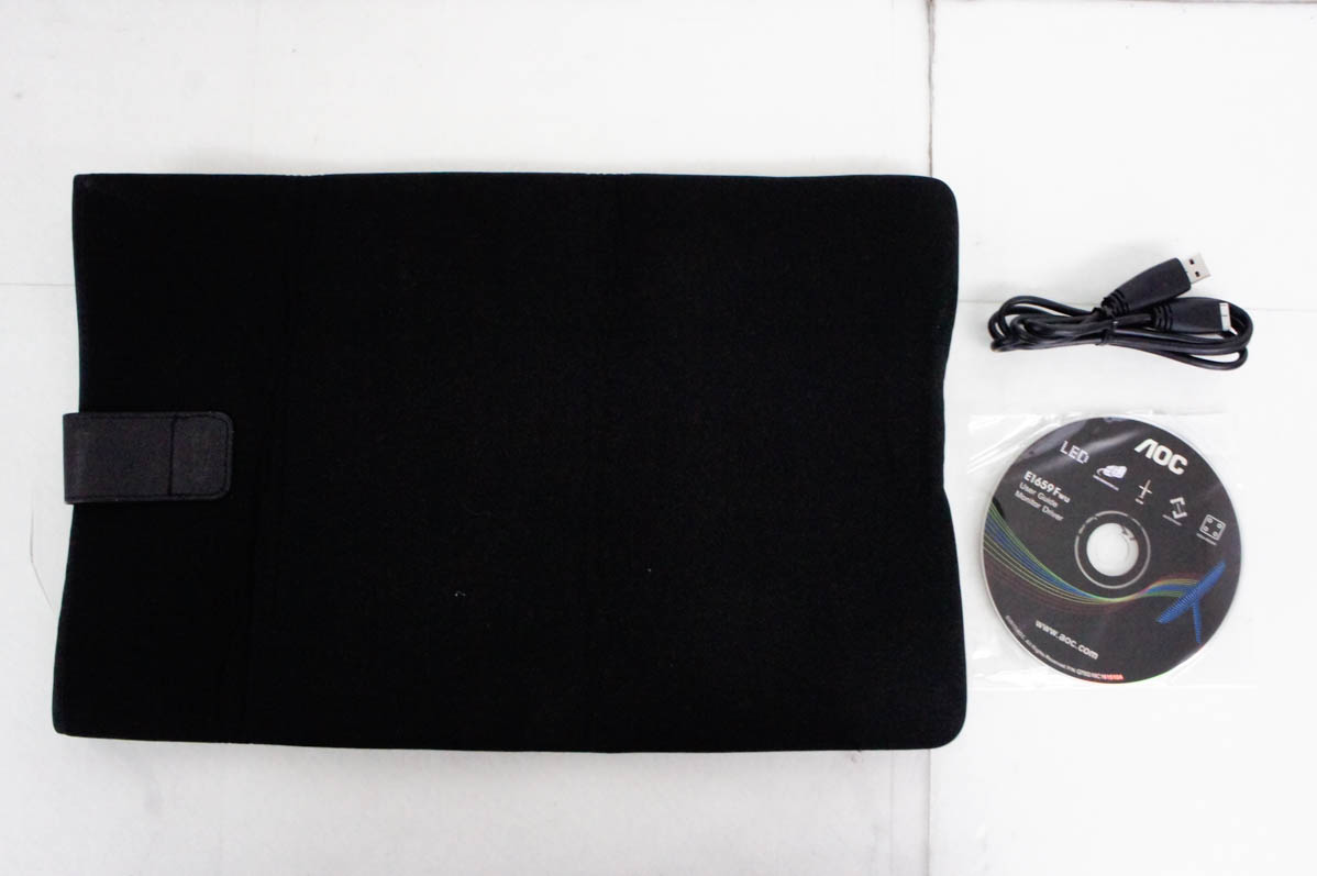 中古 AOCエーオーシー 15.6型 USB接続対応 液晶モニター E1659FWU