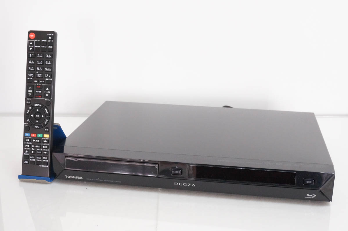 TOSHIBA REGZA D-BZ510 ブルーレイレコーダー 完動品 中古 東芝TOSHIBA ブルーレイレコーダー Wチューナー レグザブルーレイ