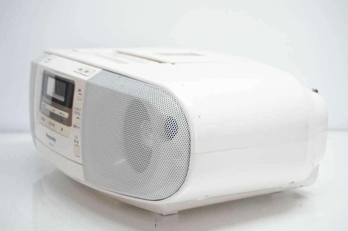 ���� Panasonic�p�i�\�j�b�N �|�[�^�u���X�e���ICD�V�X�e�� RX-D45-W �z���C�g �I�[�f�B�I �֘A�摜3