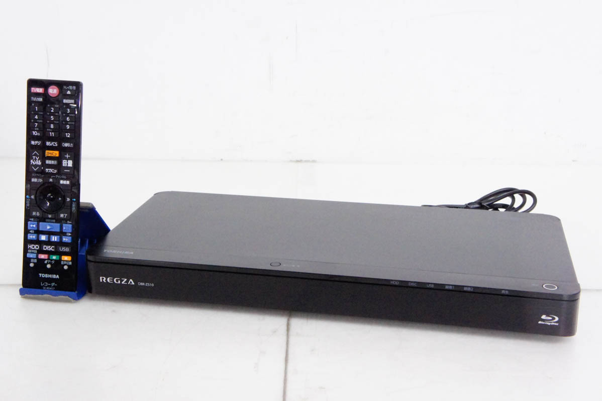 中古 東芝TOSHIBA ブルーレイレコーダー DBR-Z510 Wチューナー