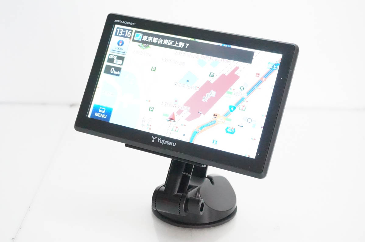 未使用品、YUPITERU YPB744 ポータブルナビ&テレビ 中古 C Yupiteruユピテル 7V型 ポータブルナビゲーション YPB744