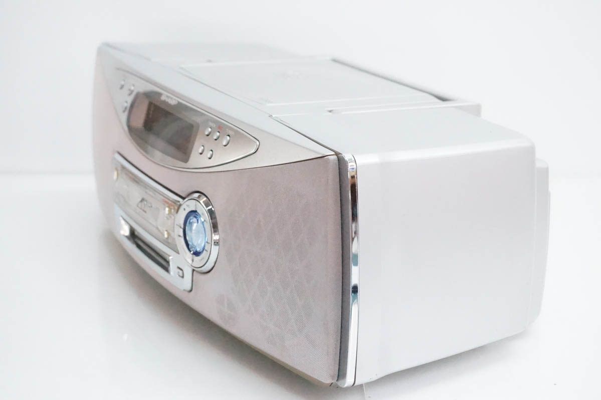 中古 C SHARPシャープ 1ビットMD/CDシステム Auvi CD／MD／ラジオ MDLP