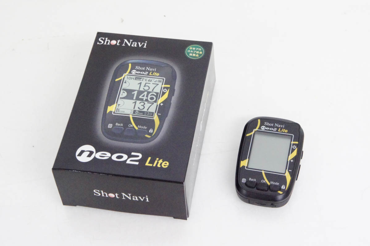 Yahoo! Yahoo!ショッピング(ヤフー ショッピング)中古 Shot Navi neo2 lite ショットナビ ネオ 2 ライト GPS測定器
