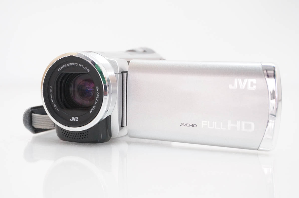 極美品！JVC Everio エブリオ ビデオカメラ GZ-E770 本体 中古 JVC Victorビクター エブリオEverio ハイビジョンメモリー