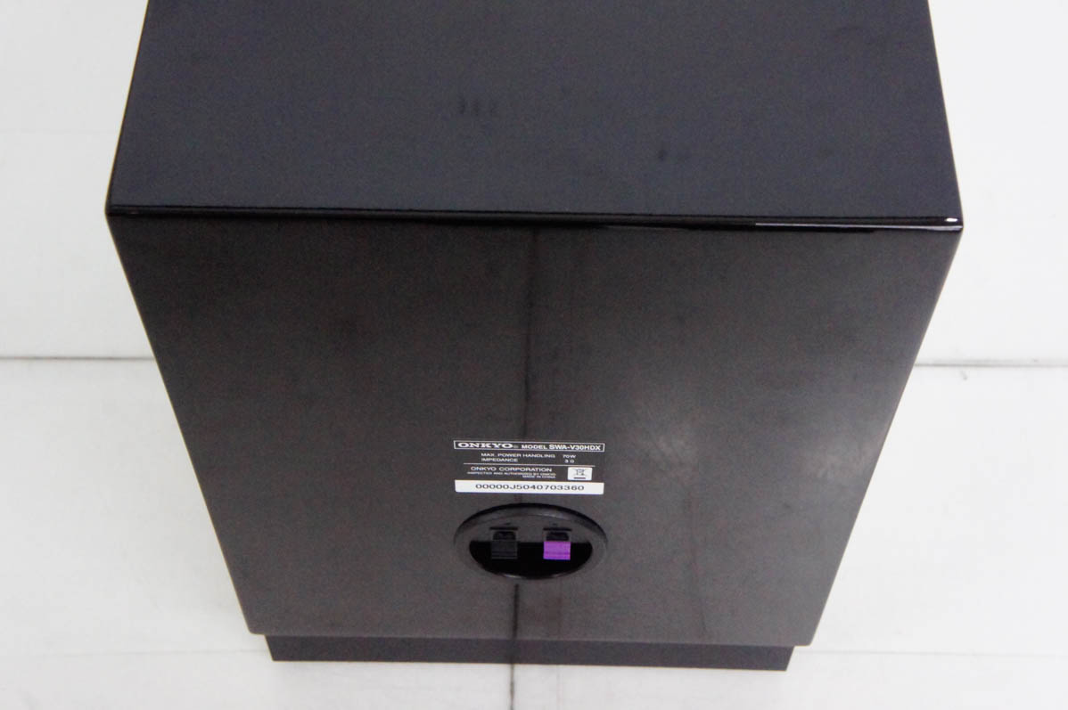 中古 ONKYOオンキヨー サブウーファー SWA-V30HDX : エスネット