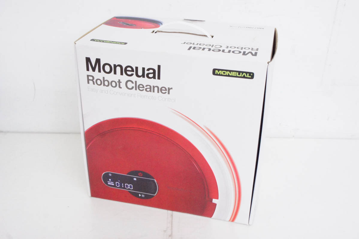 【未使用】 MONEUAL モニュエル ロボットクリーナー MR7780 未使用 MONEUAL モニュエル ロボットクリーナー MR7780 : エスネット