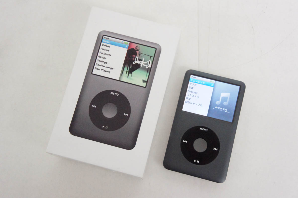 Apple iPod classic 120GB ブラック MB565J/A MB565J/A｜Apple iPod classic 120GB ブラック｜中古品｜修理