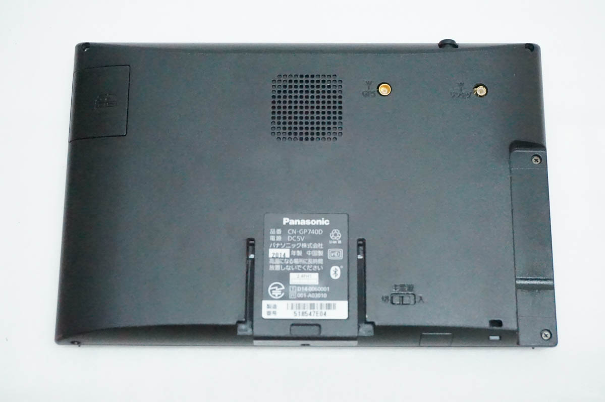 中古 Panasonicパナソニック 7V型 SSDポータブルカーナビゲーション