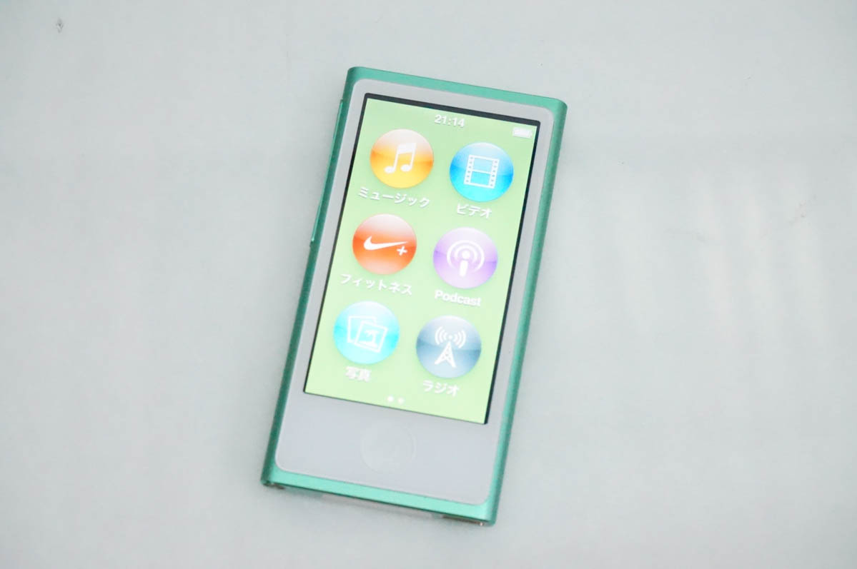 中古 Appleアップル 第7世代 iPod nano 16GB グリーン MD478J : エス