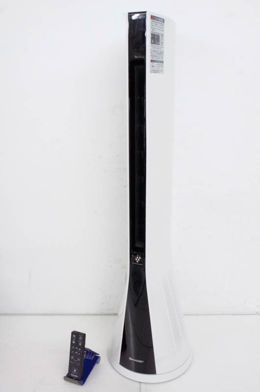 中古 SHARPシャープ スリムイオンファン 高濃度プラズマクラスター25000 PF-FTC1 扇風機｜snet-shop
