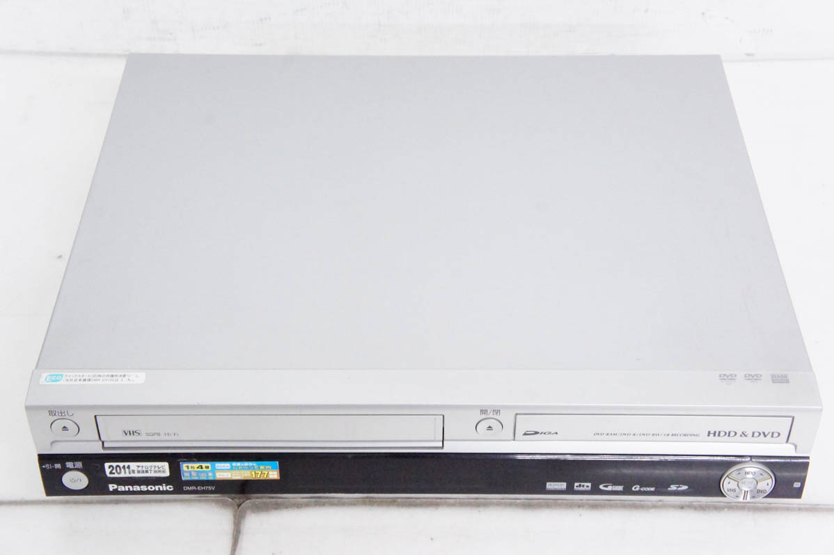 パナソニック vhs一体型dvdレコーダーのおすすめ人気商品一覧 通販