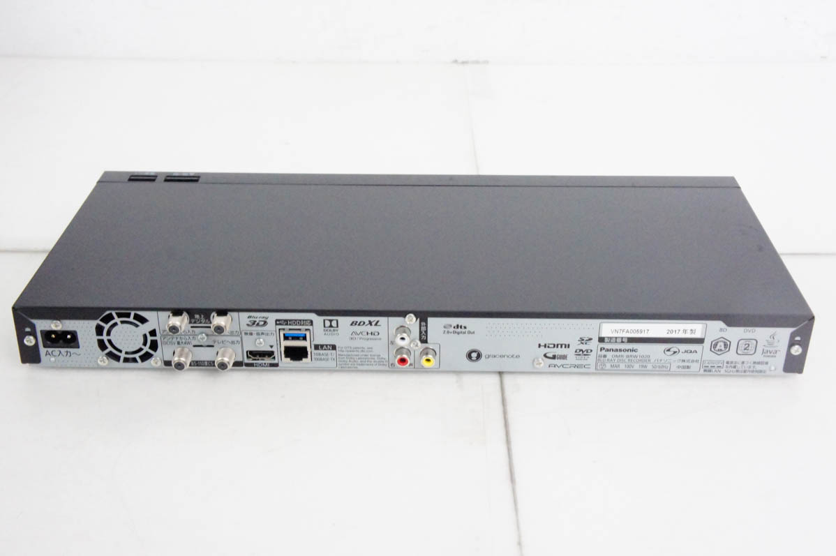 稼働美品 Panasonic ブルーレイHDD DIGA DMR-BRW1020 パナソニック ブルーレイディーガ DMR-BRZ1020 価格比較 - 価格.com