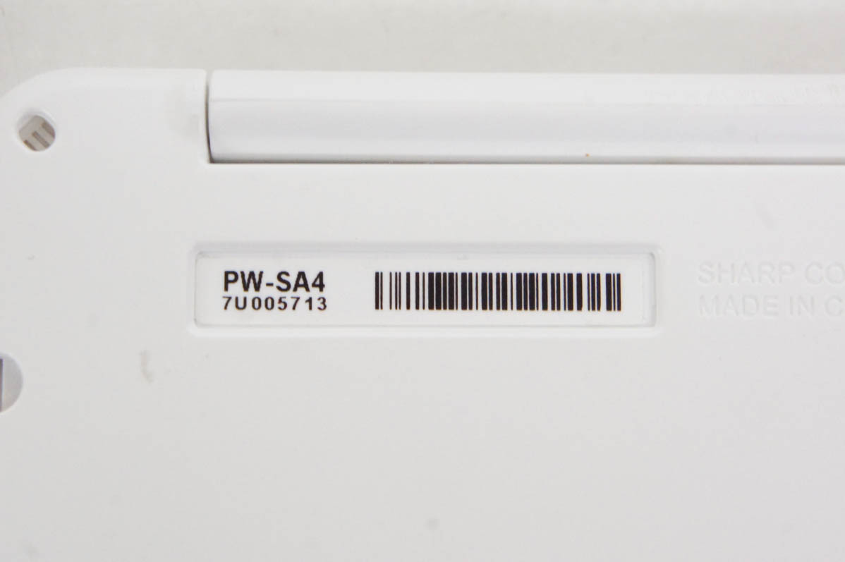 【中古】シャープ カラ?電子辞書 Brain 生活・教養モデル ホワイト系 PW-SA4-W Amazon | シャープ カラ―電子辞書 Brain 生活・教養モデル ホワイト系