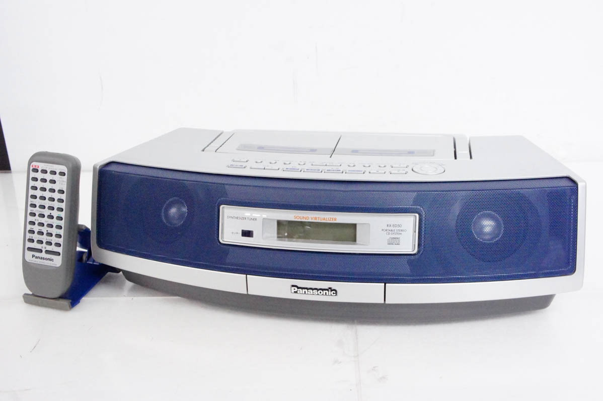 中古 訳あり Panasonicパナソニック CD／テープ／ラジオ RX-ED50