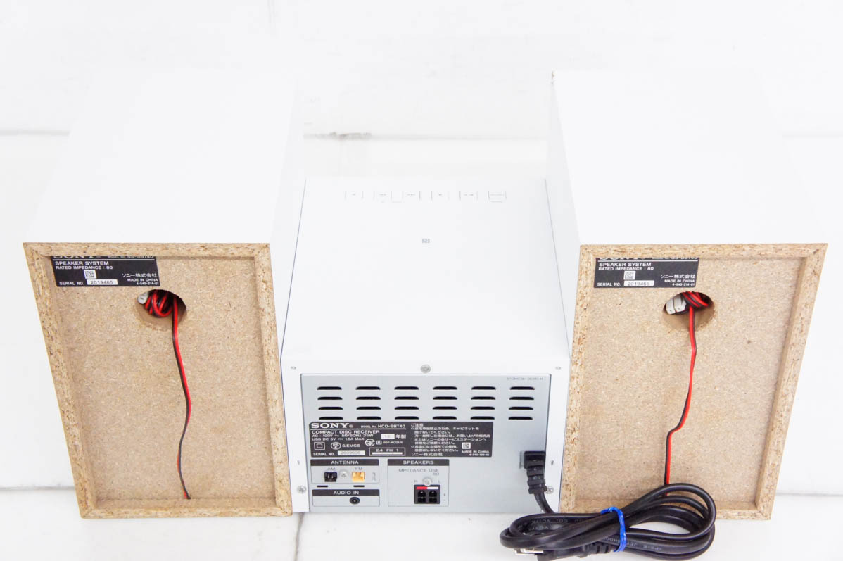 ☆SONY マルチコネクトコンポ HCD-SBT40 2020年製 SONY ソニー HCD