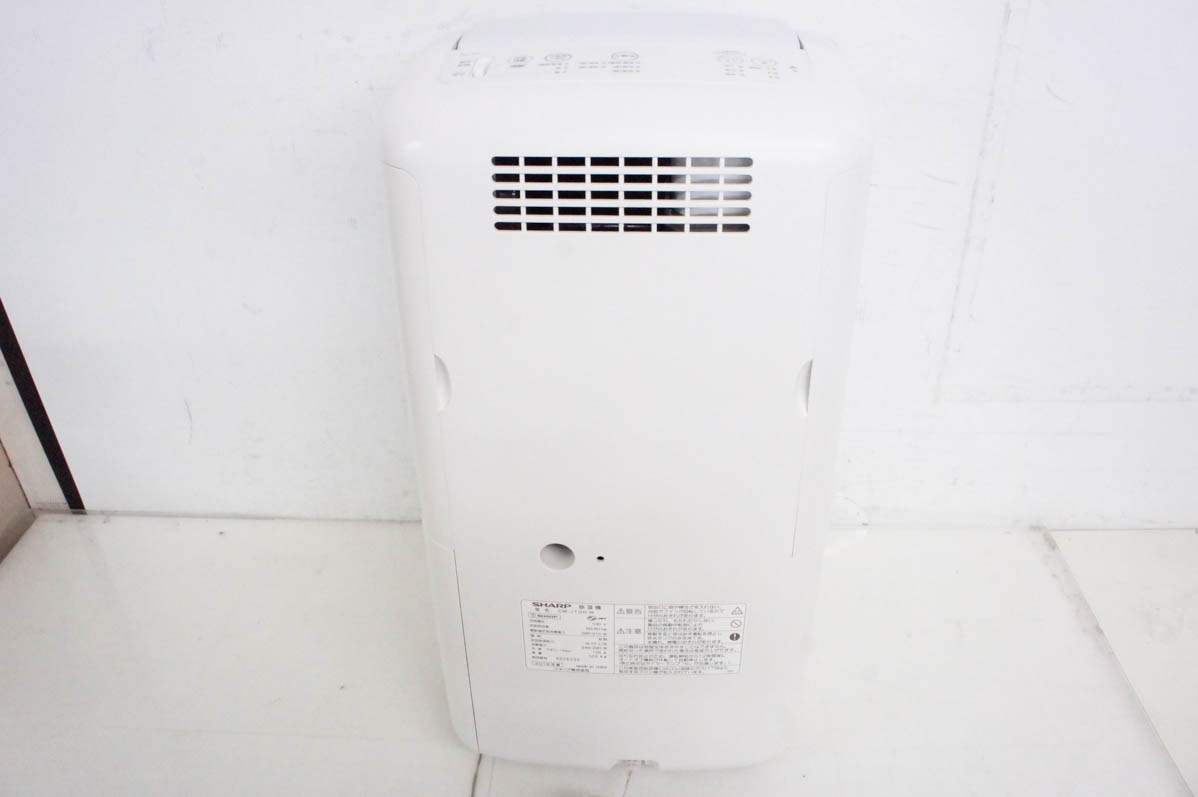 中古 SHARPシャープ 冷風・衣類乾燥除湿機 コンパクトクール CM-J100-W プラズマクラスター搭載_5
