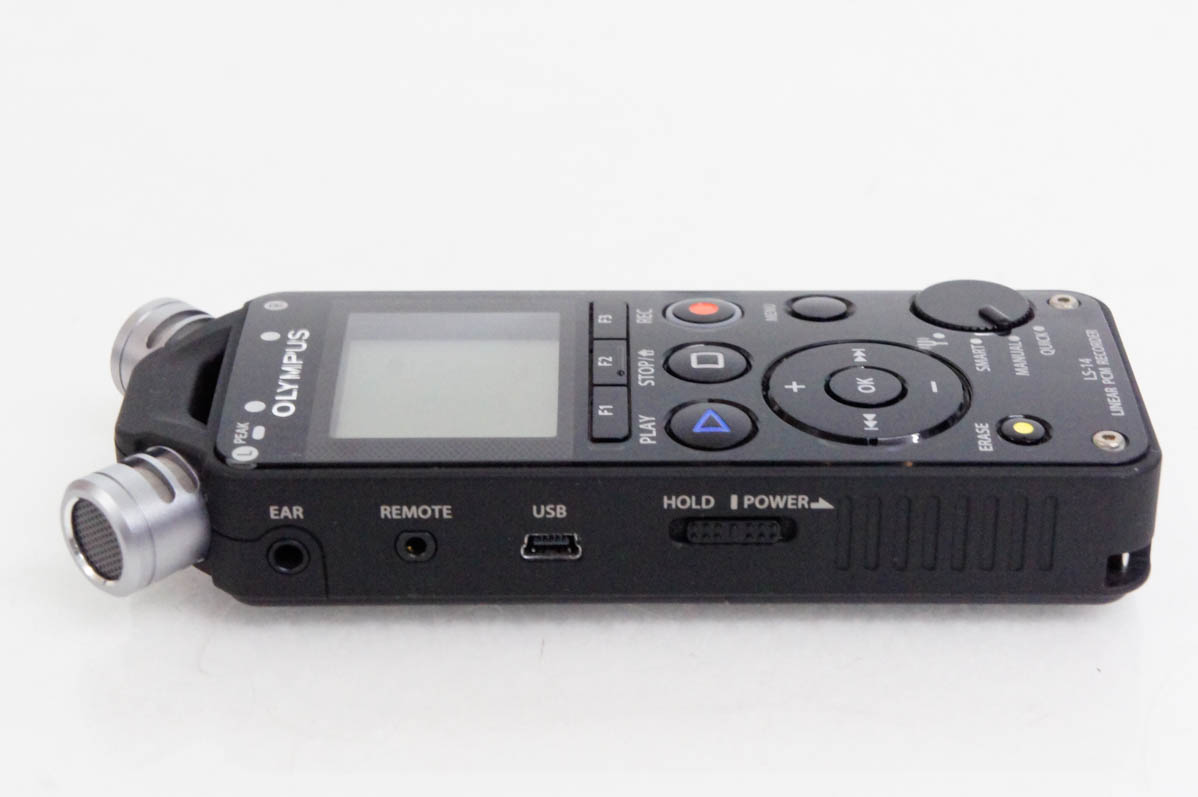 OLYMPAS LS-14 中古品 中古 OLYMPUSオリンパス リニアPCMレコーダー LS-14 4GB : エス