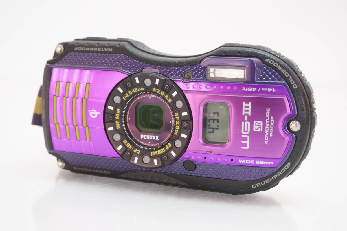 (値下げ)RICOH WG-3 防水デジタルカメラ 中古 RICOHリコー 防水デジタルカメラ 1600万画素 WG-3 GPS 防水 防塵