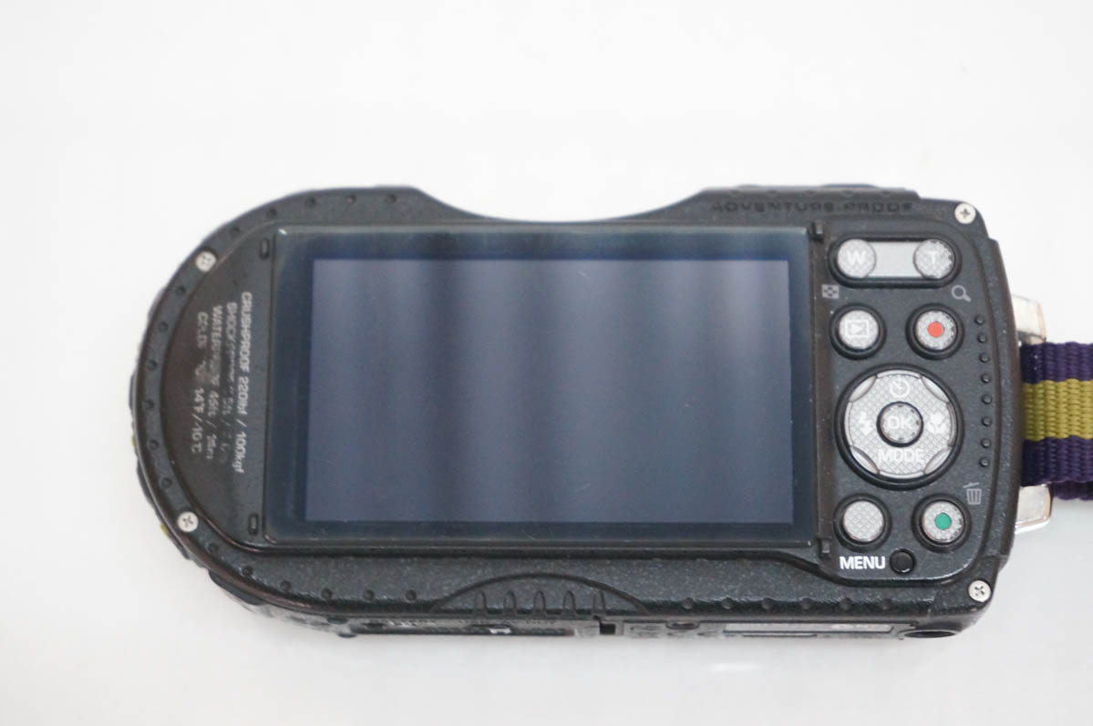 中古 RICOHリコー 防水デジタルカメラ 1600万画素 WG-3 GPS 防水 防塵
