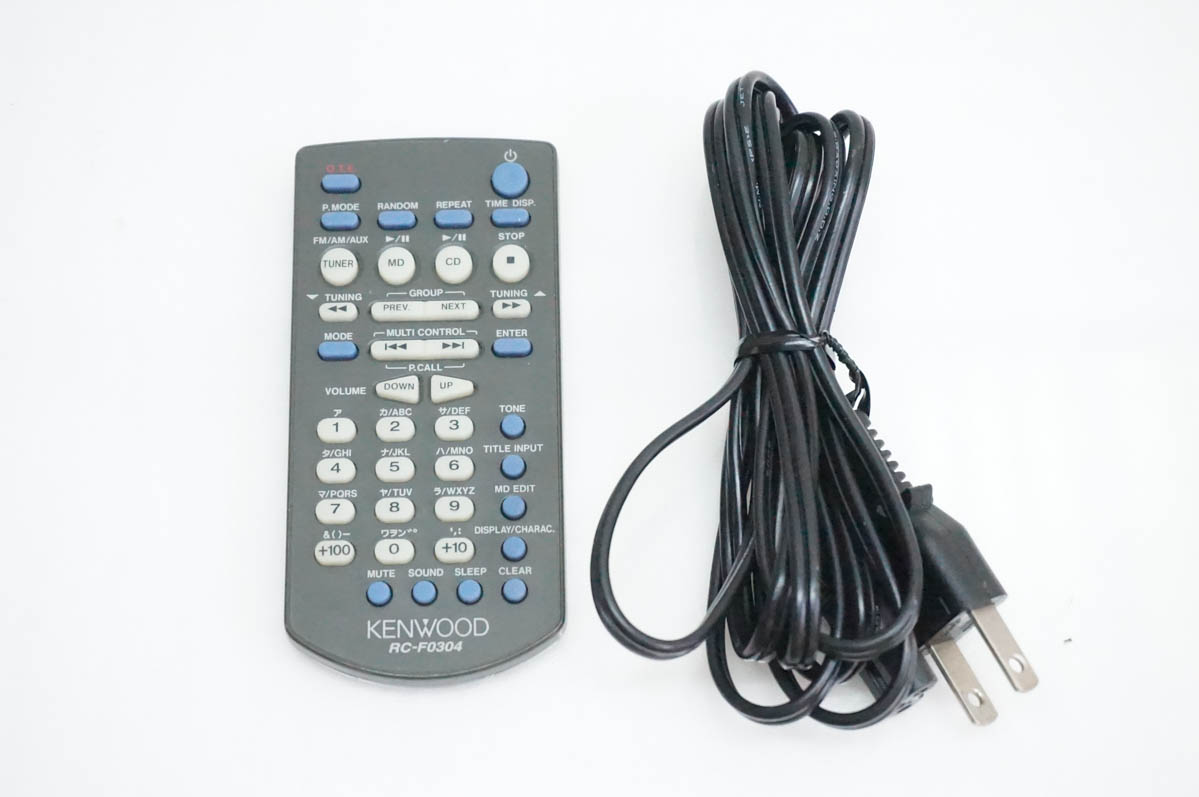 中古 KENWOODケンウッド MD/CDコンパクトHi-Fiコンポーネントシステム