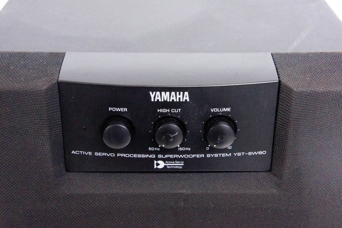 中古 YAMAHAヤマハ サブウーファーシステム YST-SW80 : エスネット