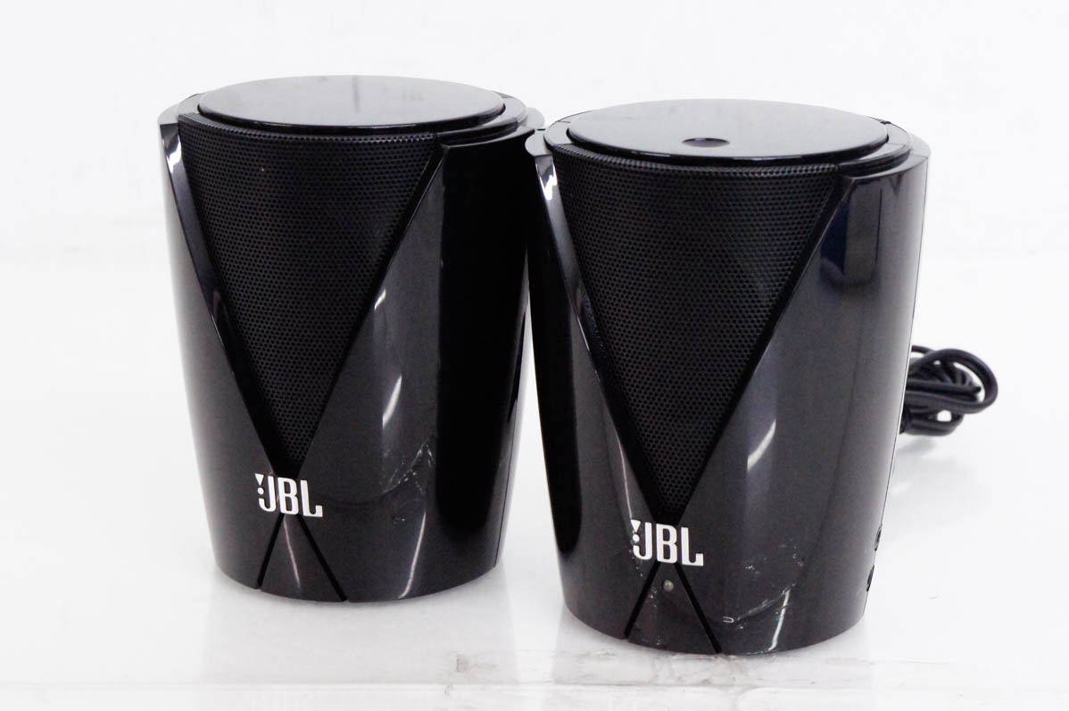 中古 JBL デスクトップ用アクティブスピーカー [JEMBE(ジャンベ) JEMBEBLKJ