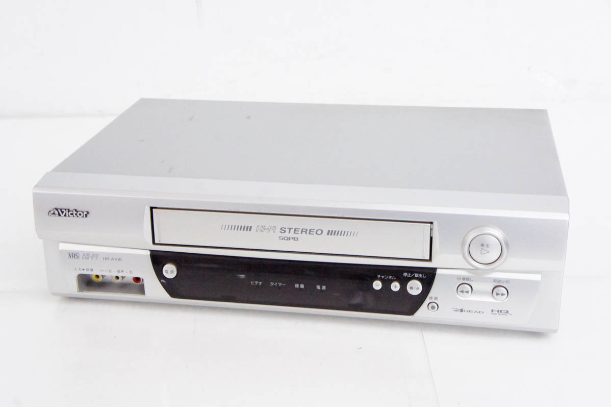 中古 JVC Victorビクター ビデオカセットレコーダー HR-A10K VHSビデオデッキ