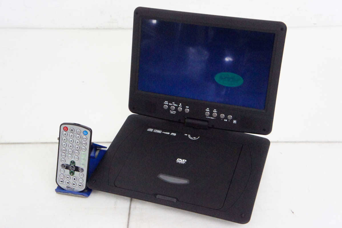 wizz DV-PT1060 ポータブル地デジ対応TV DVDプレーヤー