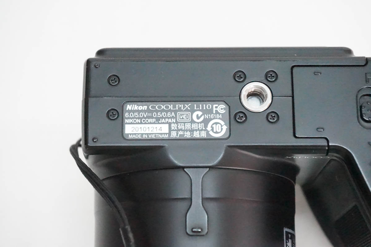 中古 ニコンNIKON デジタルカメラ COOLPIXクールピクス L110 BK 1210万