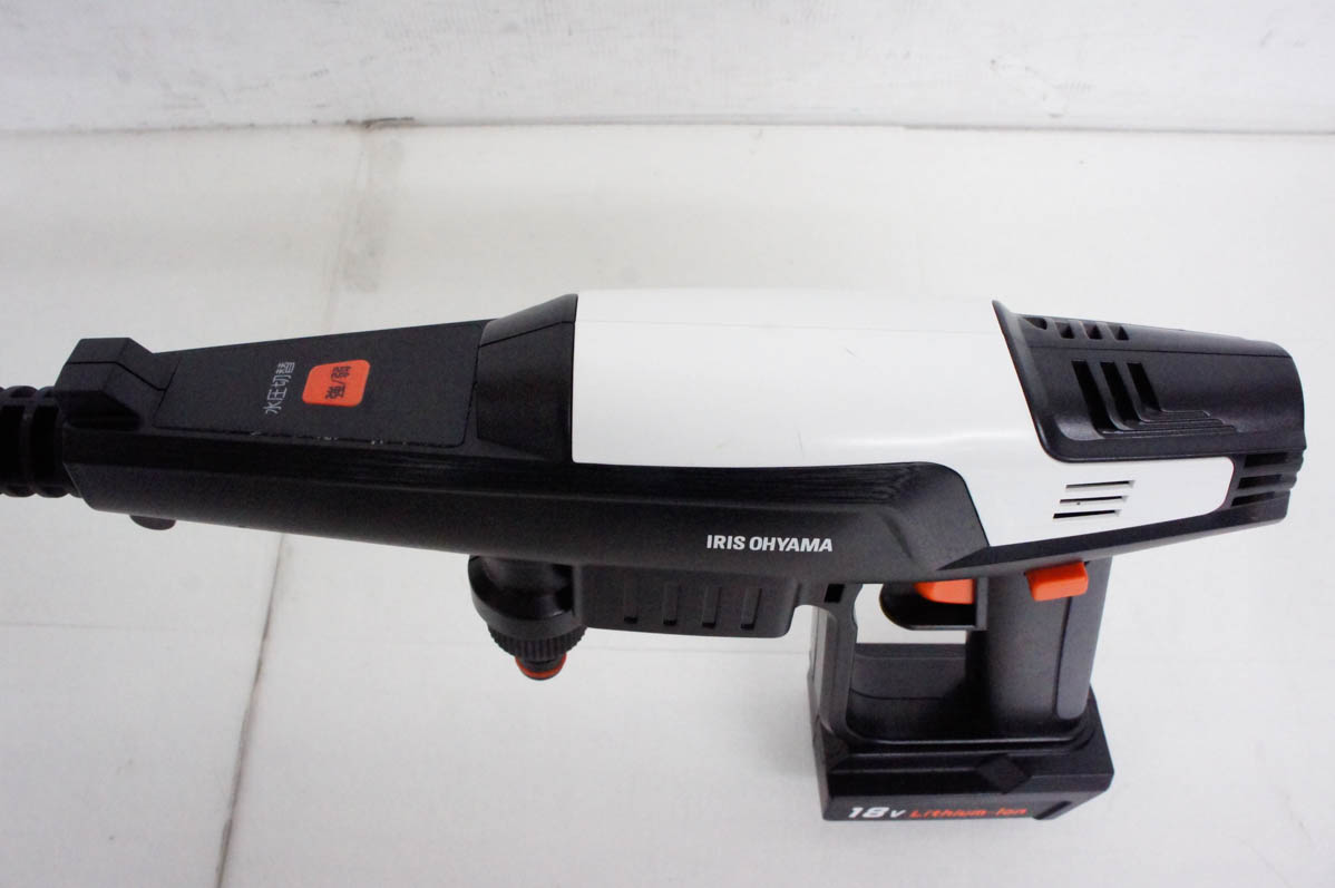 中古 アイリスオーヤマ 充電式ハンディウォッシャー JHW-201 : エス