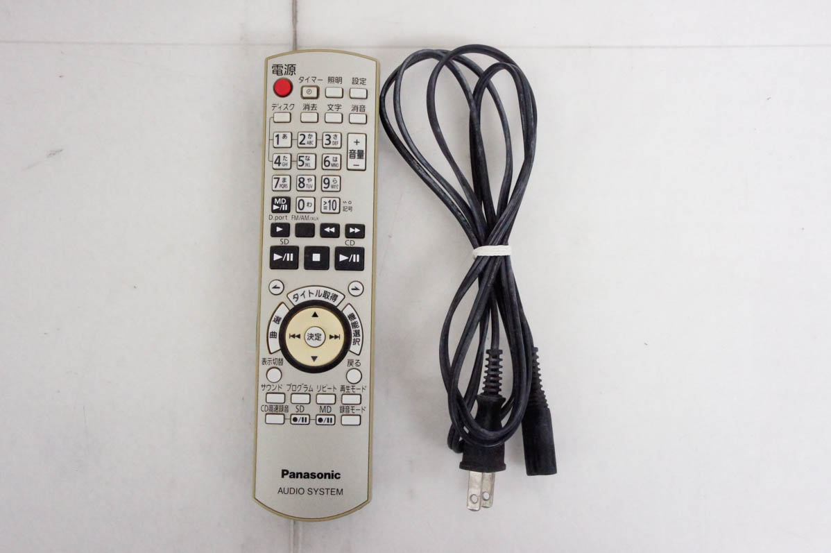 Panasonic D-dock 5CD Changer ミニコンポ 中古 訳あり Panasonicパナソニック SDステレオシステム D-dock 5CD