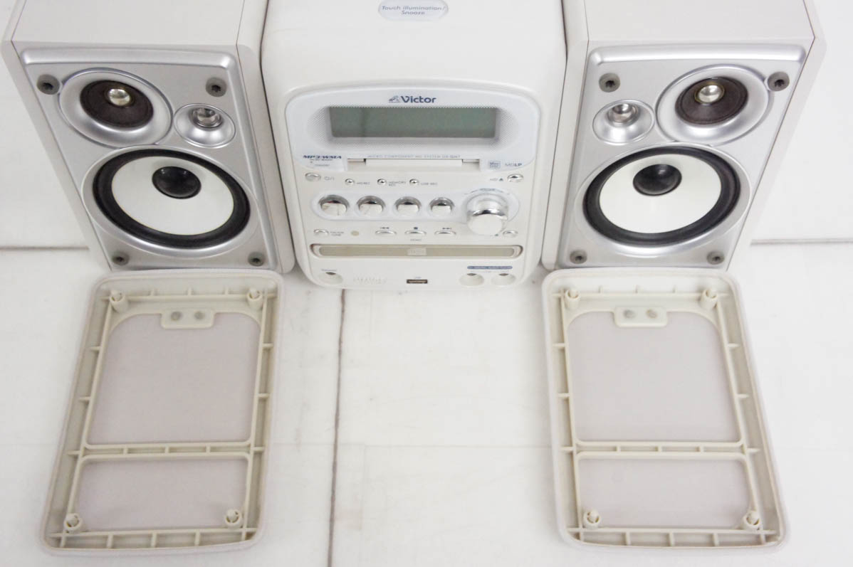 中古 C JVC Victorビクター マイクロコンポーネントMDメモリー