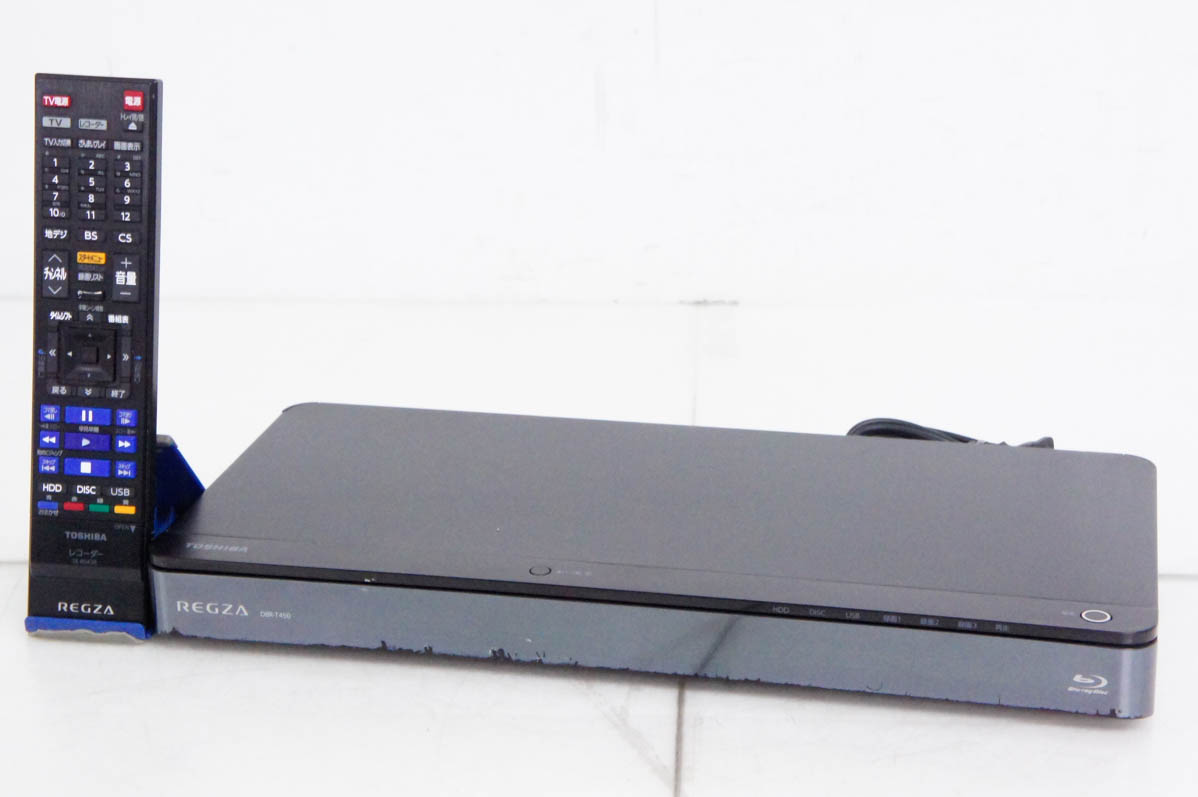 中古　TOSHIBA DBR-T450 ブルーレイレコーダー 中古 TOSHIBA東芝 ブルーレイレコーダー レグザブルーレイ DBR