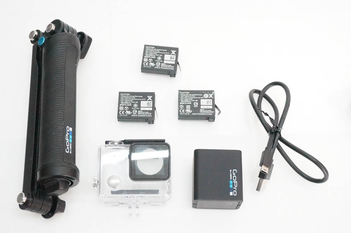 中古 GoPro ウェアラブルカメラ HERO4 ブラックエディション 