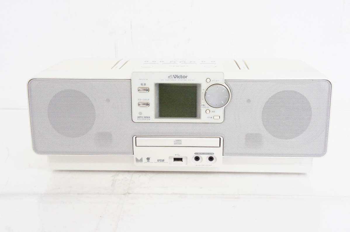 中古 JVC Victorビクター CDメモリーポータブルシステム Clavia