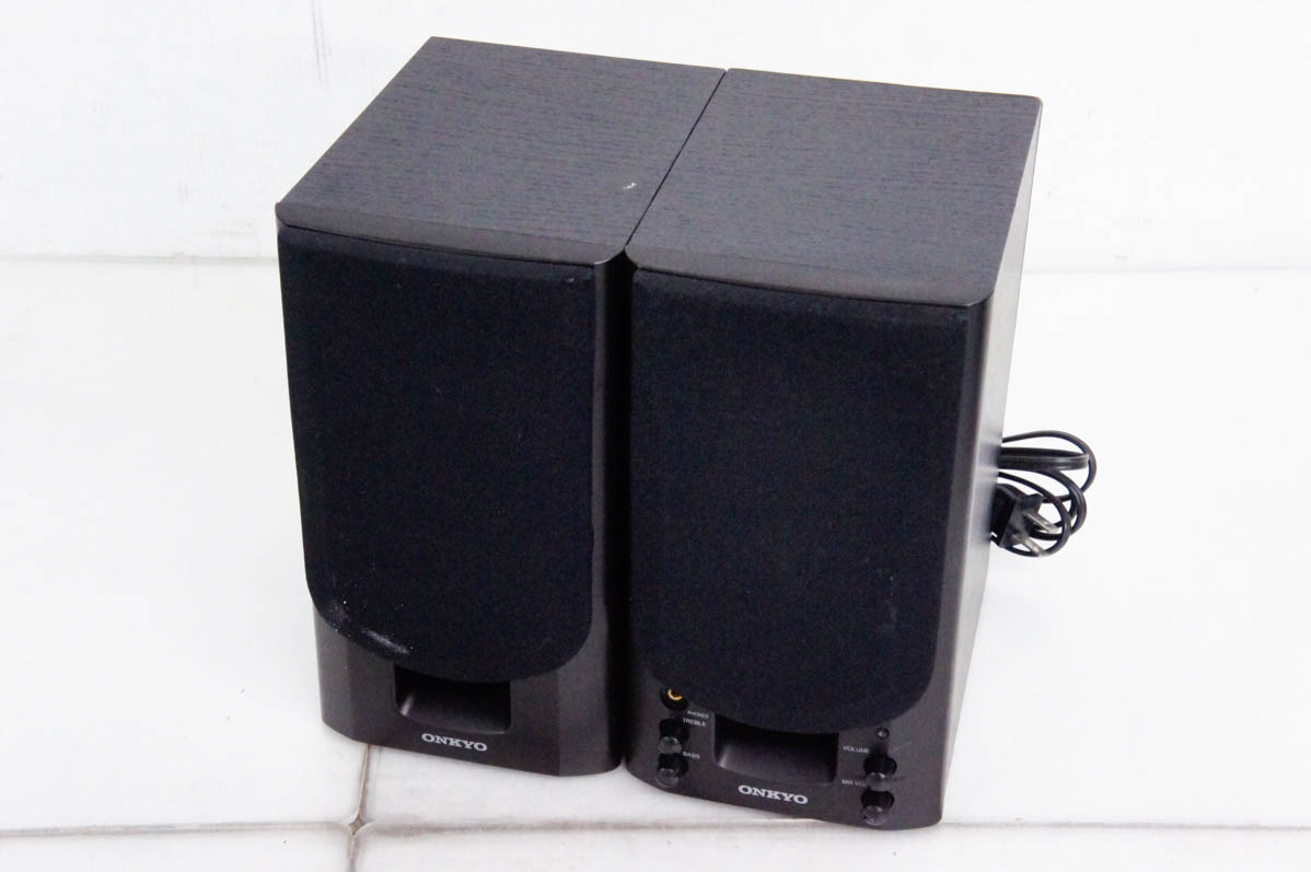 ONKYO オンキョー アンプ内蔵スピーカー GX-70AX 15+15w 美品 Amazon.co.jp: ONKYO WAVIO 15W+15W GX-70AX(B) / Black with
