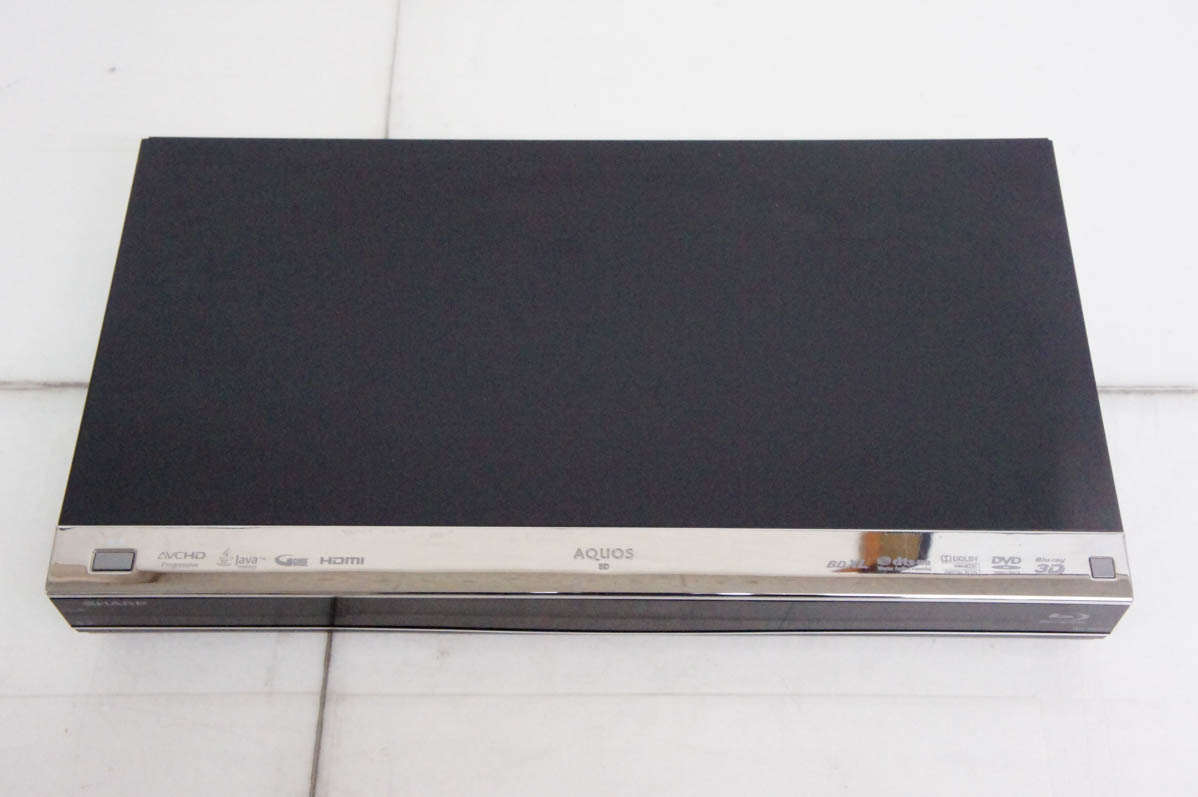 中古 SHARPシャープ ブルーレイディスクレコーダー AQUOS