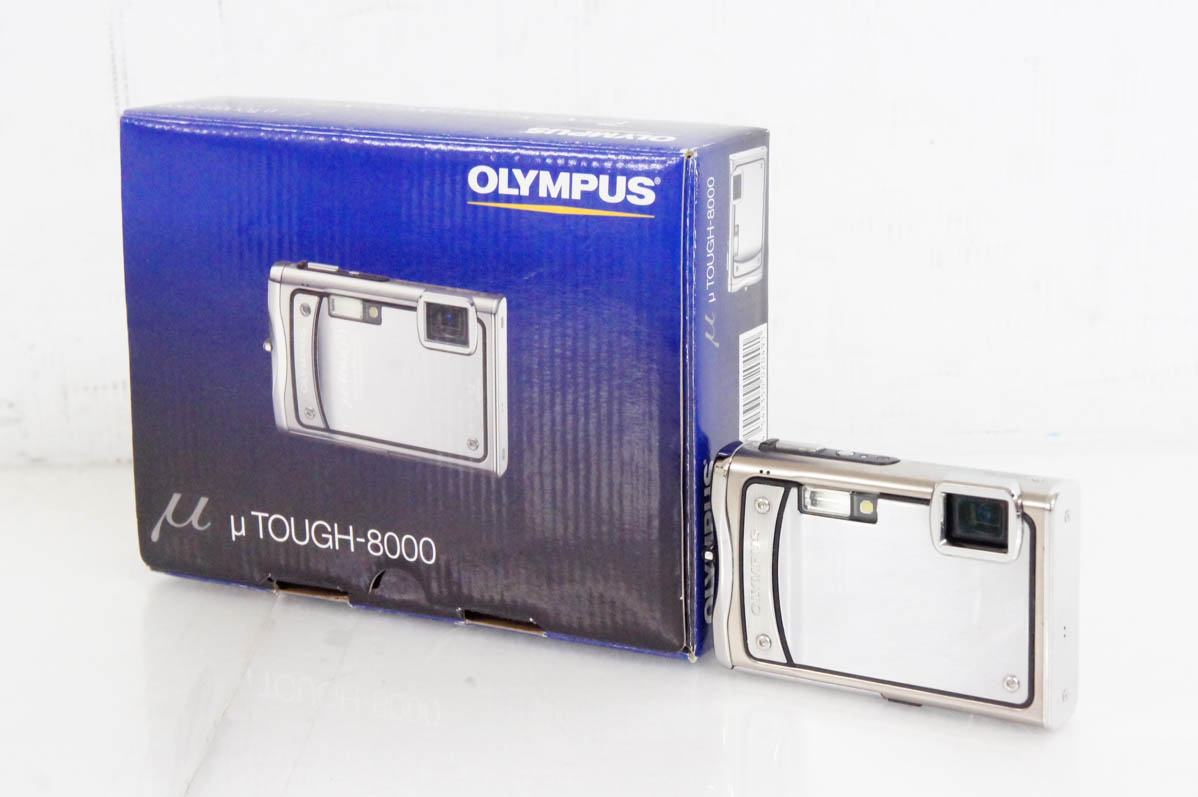 中古 OLYMPUSオリンパス コンパクトデジタルカメラ 1200万画素 μ ミュー TOUGH-8000｜snet-shop